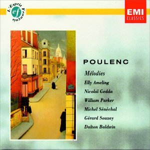 UPC 077776408729, Poulenc - Melodies / Ameling · Gedda · W. Parker · Sénéchal · Souzay · Baldwin