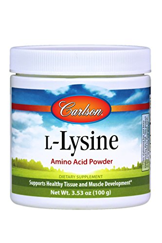 Carlson Labs L-Lysine Powder, 100g