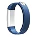 moreFit Fitness Tracker, Slim Touch Screen Activity Health Tracker Wearable Pedometer Smart Wristband, Black/Blue