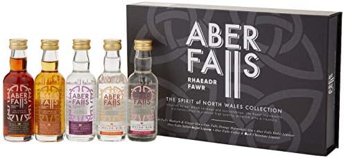 Aber Falls The Spirits of North Wales Gin Collection, 5 x 50ml