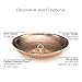 Good Directions 479P Rain Chain Basin Large 16-1/2 Inch Diameter, 4 Inches High, 100% Pure Copper