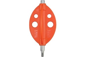 Klein Tools 56513 Fish Rod Whisk, Made in USA, Splinter Guard Wire Fish and Glow Rod Attachment Whisk