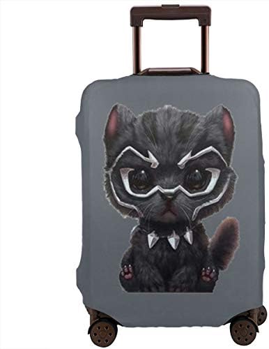 Northeast Love Story Black Panther Kitten Marvel Digital Printing Stylish Travel Luggage Cover