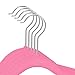 Closet Complete Kids Size, Premium Heavyweight, Virtually-Unbreakable, Velvet Hangers – Ultra-Thin, Space Saving, No-Slip, 360º Spin, Perfectly Sized for Kids 4-15 Years, Pink, Set of 25