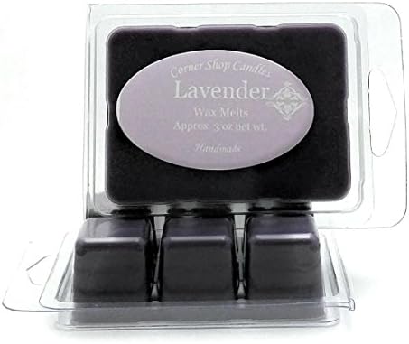 Lavender Wax Melts, Scented Wax. 6 cube pack, wickless candle wax