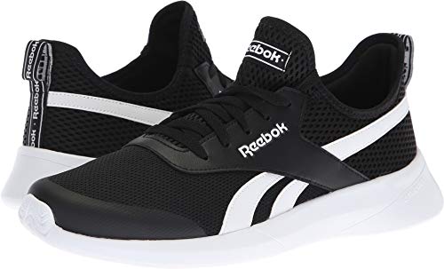 Reebok Men's Royal Ec Ride 2 Walking Shoe, Black/White, 7 M US