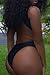 Happy Sailed Women Cool Summer Mansion Neon One-Piece Swimsuit Prime, Medium Black