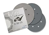Eagle 193-1534 - 6 inch DRY Super Buflex Discs w/holes - Black - 25 discs/box
