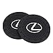 AOOOOP Car Interior Accessories for Lexus Cup Holder Insert Coaster - Silicone Anti Slip Cup Mat for Lexus RX350 UX200 NX300 IS300 ES350 GS350 GX460 LX570 RC300 LC500 (Set of 2, 2.75