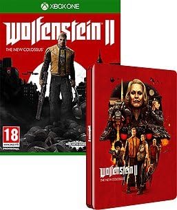 Wolfenstein II: The New Colossus + Steelbook Case Xbox One