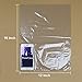 100pcs 12''x16'' Shrink Bags, Soeland Large Heat Seal PVC Shrink Wrap Bags Film 100 Ga for Gifts, Packagaing, Shoes, Books, Wine Bottles, Small Basket(Best Shrink Rate)-Slight Blue Tint