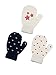 SATINIOR 3 Pairs Toddler Magic Stretch Mittens Little Girls Soft Knit Mitten Baby Boys Winter Knitted Gloves