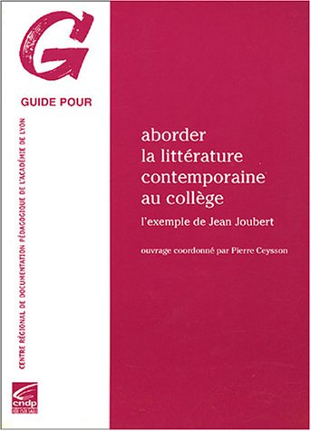 Aborder la littérature contemporaine au collège