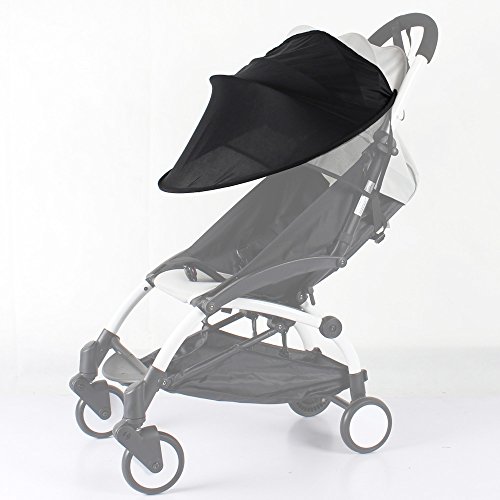 Strollers Sunshade Canopy Compatible for BabyZen YOYO YOYO+ Stroller (Black)
