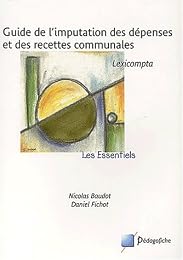 Guide de l'imputation des dépenses et des recettes communales
