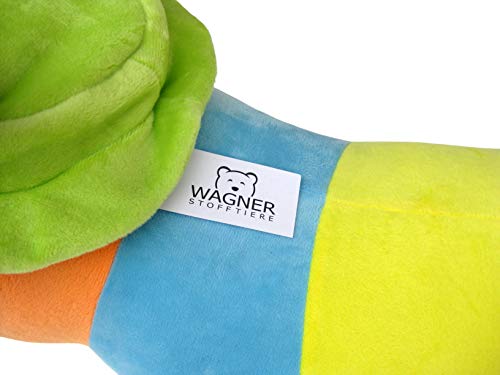 Wagner 9530 - Schaukeltier Tausendfüssler aus Holz und Plüsch für Kinder und Babys Schaukelpferd Schaukel-Raupe – Bild 4