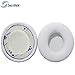 Senitek Solo2 / 3 Replacement Ear Cushion Set (Pair) Designed for Beats Solo2 / Solo3 Wireless Headphone (White)