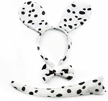 Kids Costumes For Halloween Party Animal Cute Dog Cat Halloween Costumes For Kids (Dalmatian (3Piece)-new1)