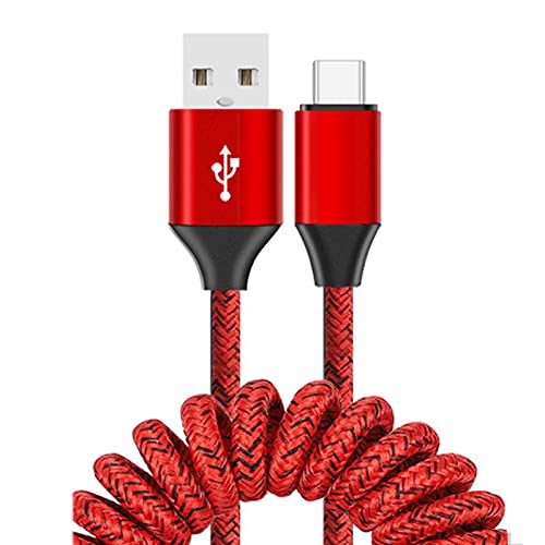 Mua bestdo Retractable USB A to Type C Cable, Expandable Cloth Covered