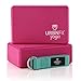 URBNFit Yoga Block – (2PC Blocks Set with Stretch Strap) – Moisture Resistant High Density EVA Foam Block – Improve Balance and Flexibility Perfect for Home or Gym – Free PDF Workout Guide (Pink)thumb 1