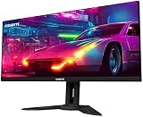 Gigabyte M34WQ 34" WQHD 144Hz 1ms IPS Gaming Monitor KVM FreeSync HDR400 view 2