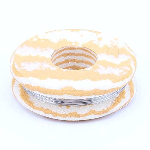 Click Here to See More Images uxcell 10M 32.8ft 0.09mm 39AWG Cable Nichrome Heater Wire for Heating Element