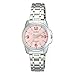 Casio Women's LTP1314D-5AV Silver Stainless-Steel Quartz Watch with Pink Dial
