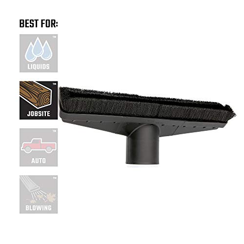 CRAFTSMAN CMXZVBE38633 21/2 in. Floor Brush Wet/Dry Vac Attachment, 14