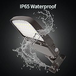 kadision 150W LED Parking Lot Light with Dusk to