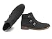Easy Strider Chelsea Ankle Shoe Boots – Suede Material (Brown/Black/Navy) – Classic Footwear For Men – Comfortable Rounded Toe – Side Buckles With Zippered Closure (Sizes 7 To 15)