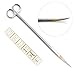Apollo 12 Inch Stainless Steel Aquarium Aquascaping Kit - 5 Tools for Aquarium Landscaping, Gravel Sand Substrate Scraper for Freshwater and Saltwater Marine Maintenance with Straight Scissors, Curved Scissors, Substrate Spatula, Straight Tweezers, Bent Tweezers in FREE Leather Zipper Case