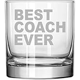 11 oz Rocks Whiskey Highball Glass Best Coach Ever