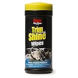 Stoner Car Care 90034 Trim Shine Protectant Wipes - 28-Count