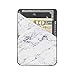 Phone Card Holder Sleeves uCOLOR White Marble PU Leather Wallet Pocket Credit Card ID Case Holder Pouch 3M Adhesive Sticker on Compatibe with iPhone Samsung Galaxy Android Smartphones