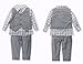 Touchme New Newborn Baby Boy Grey Waistcoat + Pants + Shirts Clothes Sets Suit 3pcs (fit 85-95cm baby)