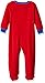 Disney Little Boys' Toddler Mickey Mouse Fleece Footed Blanket Sleeper, Red, 3T