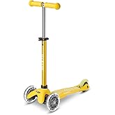 Micro&reg; | Mini Micro Deluxe LED Scooter 3 Wheels | Wheels with LED Lighting | Adjustable and Detachable Handlebar | Non-Slip | Boys and Girls | 2-5 Years