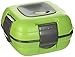 Pinnacle Insulated Leak Proof Lunch Box for Adults and Kids, 16 oz Green Thermal Meal Holder