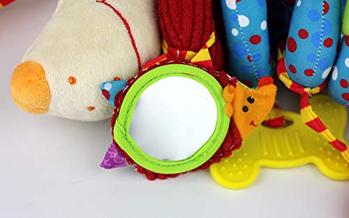 3 Activity+Spiral+Musical+Plush+Mirror