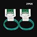 KINGLAKE 100 Feet Green Sturdy Plastic Coated Garden Wire 1.8mm Plant Twist Tie Garden Training Wire (2pks 50 ft)
