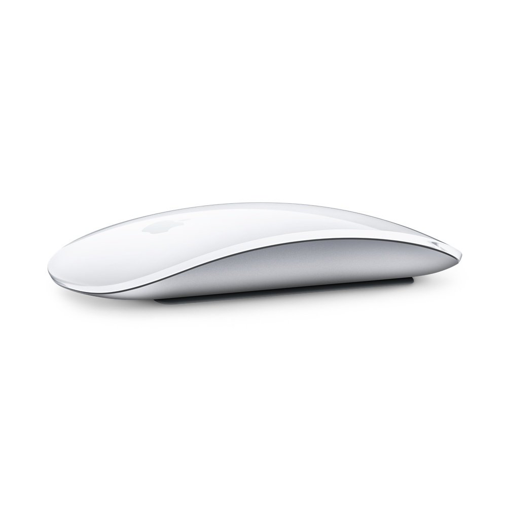 Apple Magic Mouse 2 - Ratón inalámbrico (Bluetooth, Lightning, USB), color blanco