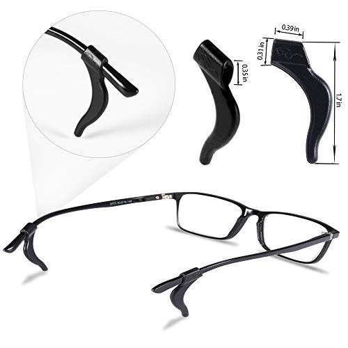 16 Pairs Eyeglasses Retainers Premium Silicone AntiSlip Eyeglass