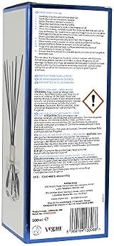Airpure Reed Diffuser 100ml Oil Set with 8 Black Reeds - Linen Scent view 2