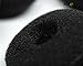 Wx-spc12-b High Quality Replacement Foam Pad Earbud Earpad 12 Pack Sponge Cushion Covers for Stereo In-ear Headphones , Headsets / [Black]