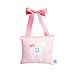 Girl's Tooth Fairy Pillow in Baby Pink Gingham Print Cotton