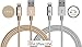 LAX iPhone Charger Lightning Cable - MFi Certified Durable Braided Apple Lightning USB Cord for iPhone 11/11 Pro Max/XS Max/X/iPad, iPod & More 2 Pack
