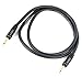D'Addario Accessories Custom Series Speaker Cable - Straight 1/4 Inch Male to 1/4 Inch Male Ends - Sound Transmission - Durable and Reliable - 5 Feet