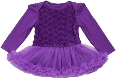 Helloween Baby Girl Pumpkin Costumes Dress (Medium,Purple)