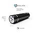 Portable Charger Stalion Saver C3 Power Bank External Battery for Apple iPhone 6s 7 Plus Samsung Galaxy S7 S6 Edge+ Smartphones (3200mAh Jet Black)