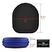 Geekria Shield Headphones Case Compatible with Sony WH-1000XM5/1000XM4/1000XM3/ULT900N/910N, Replacement Hard Shell Travel Carrying Bag with Cable Storage (Blue)